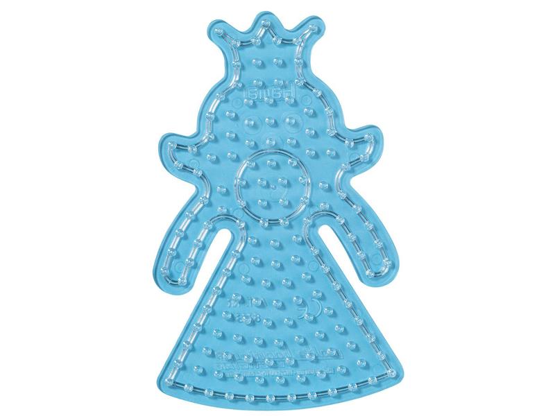 Stiftplatte für Maxi Bügelperlen, Prinzessin von Spielzeughafen