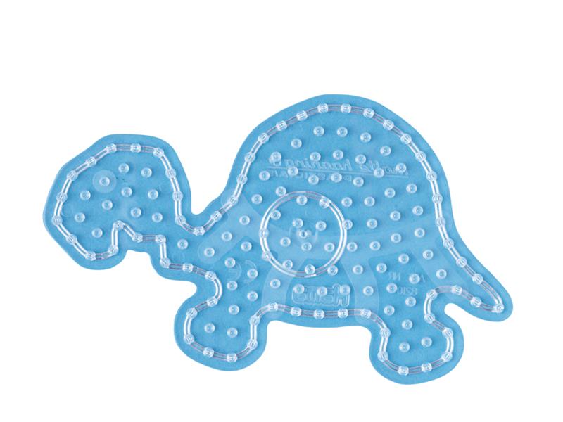 Stiftplatte für Maxi Bügelperlen, Schildkröte von Spielzeughafen