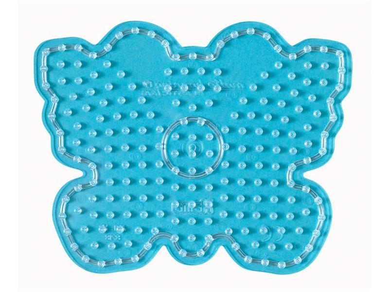 Stiftplatte für Maxi Bügelperlen, Schmetterling von Spielzeughafen