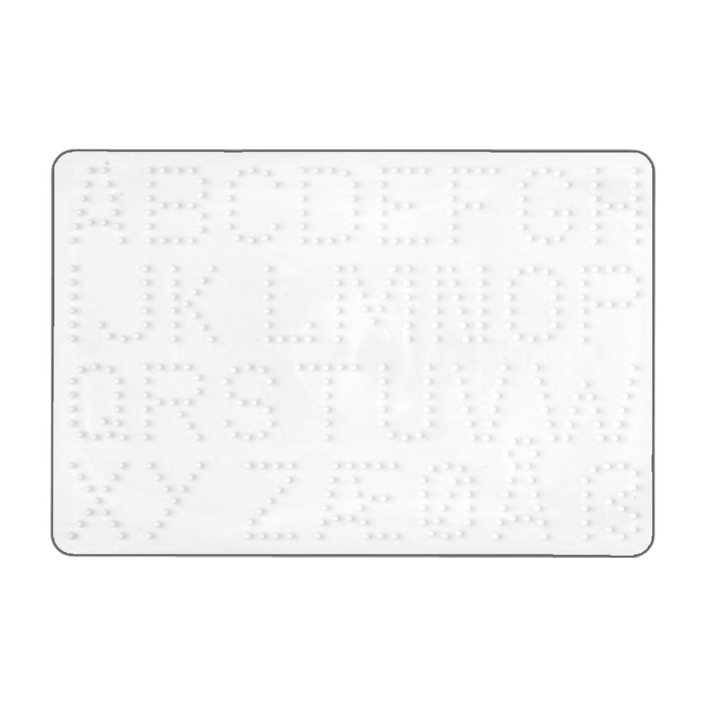 Stiftplatte für Midi Bügelperlen, Buchstaben von Spielzeughafen