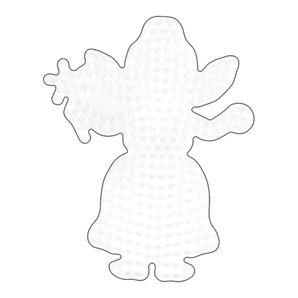 Stiftplatte für Midi Bügelperlen, Fee / Elfe von Spielzeughafen