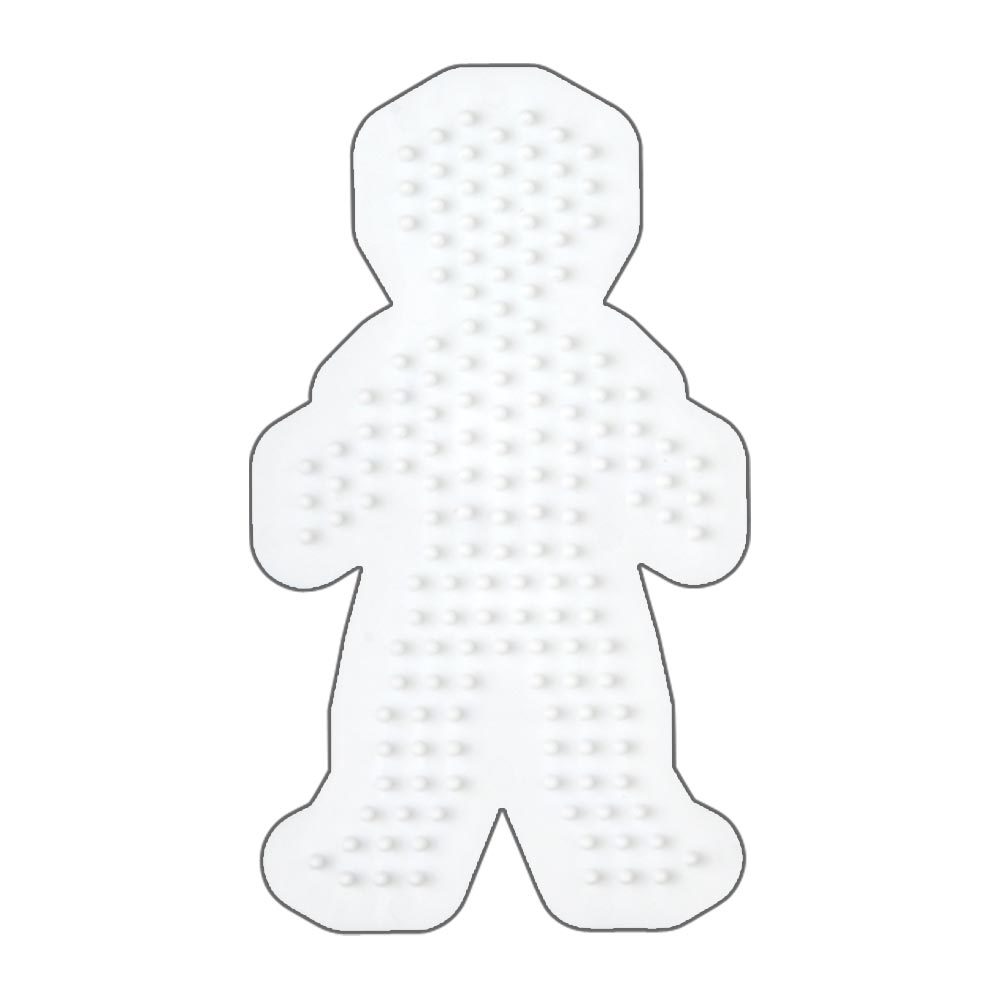 Stiftplatte für Midi Bügelperlen, Junge von Spielzeughafen