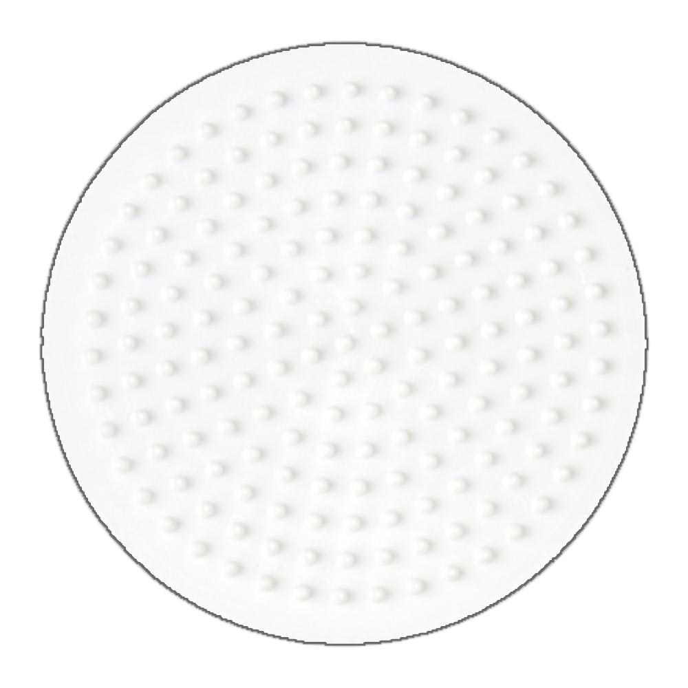 Stiftplatte für Midi Bügelperlen, Kreis klein von Spielzeughafen