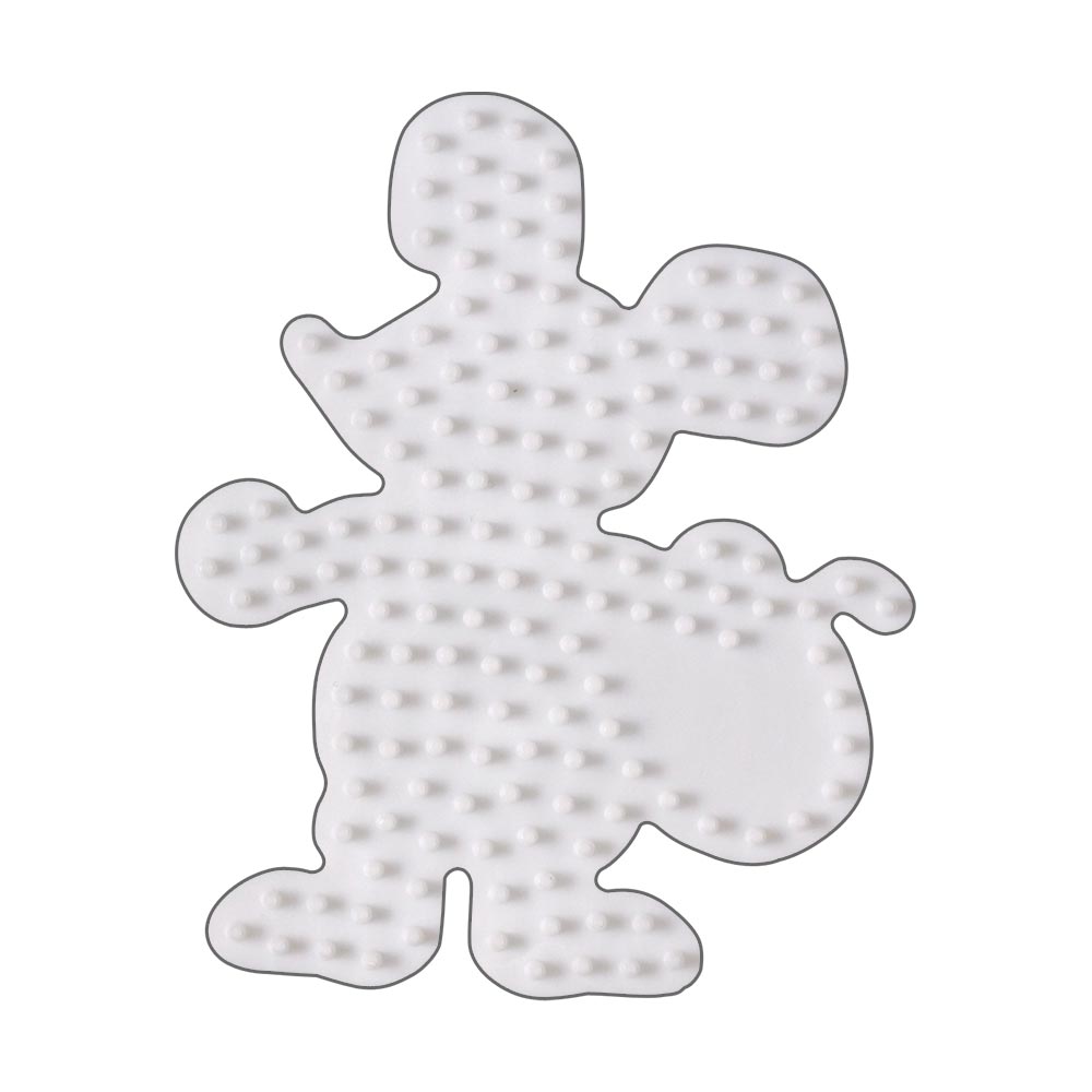 Stiftplatte für Midi Bügelperlen, Maus von Spielzeughafen