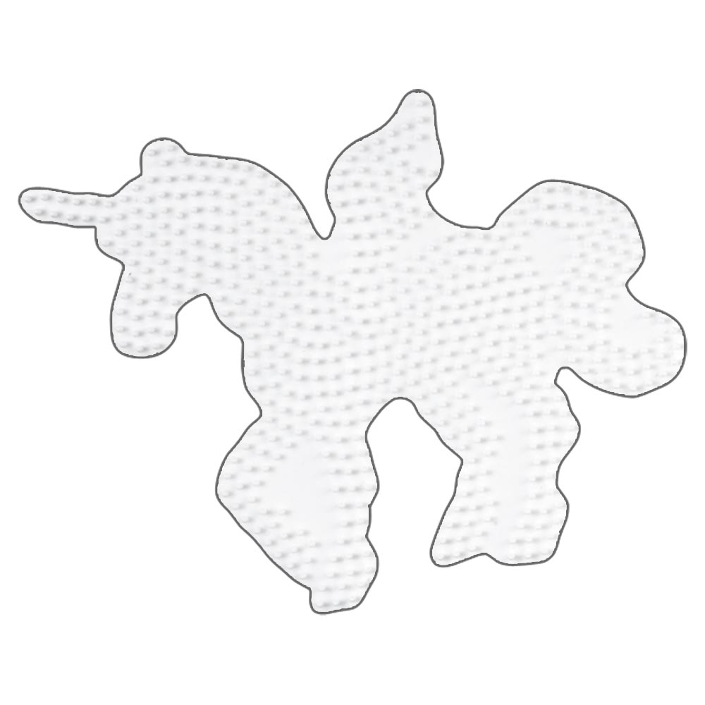 Stiftplatte für Midi Bügelperlen, Pegasus von Spielzeughafen