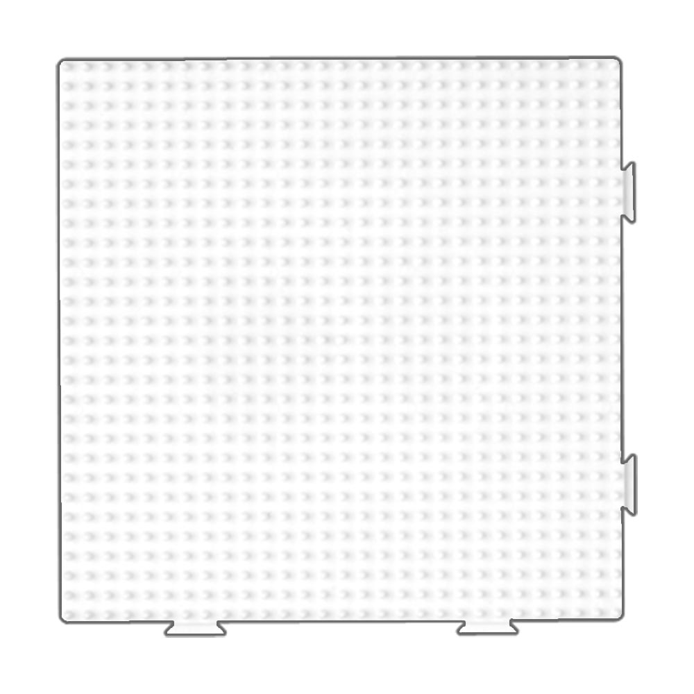 Stiftplatte für Midi Bügelperlen, Quadrat (erweiterbar) von Spielzeughafen