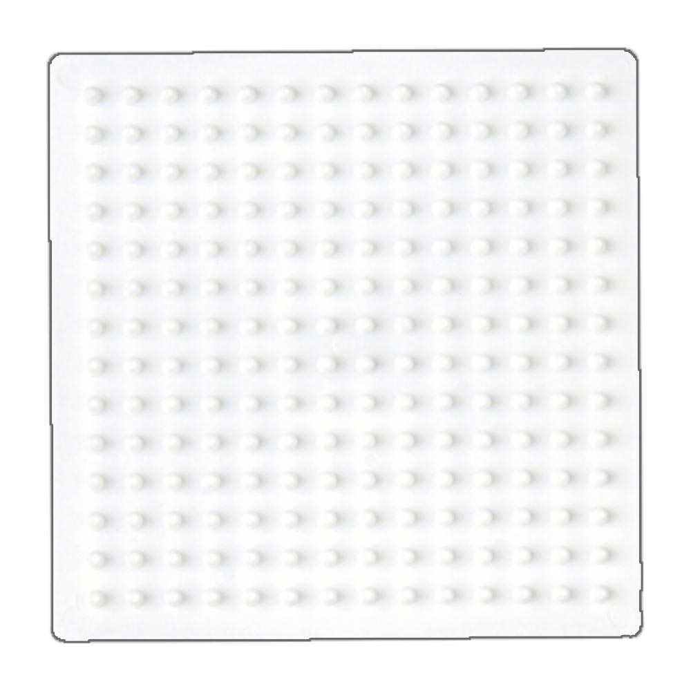 Stiftplatte für Midi Bügelperlen, Quadrat klein von Spielzeughafen