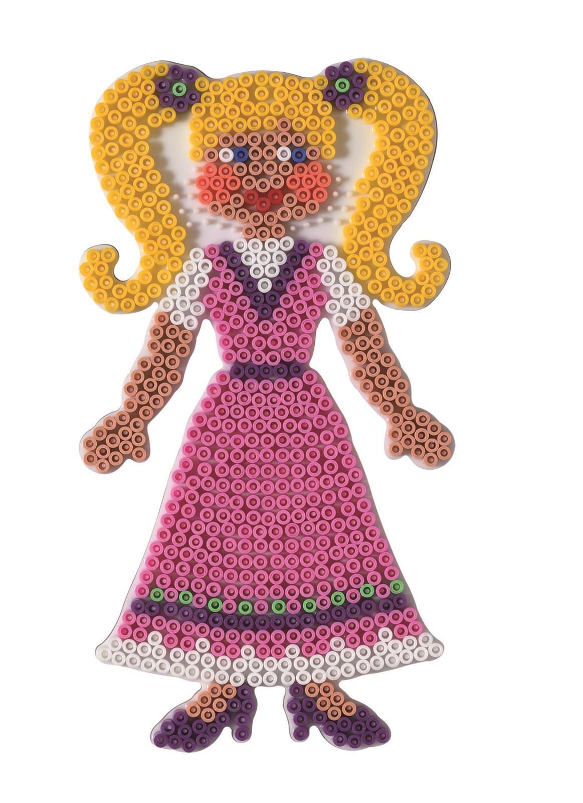 Stiftplatte für Midi Bügelperlen, Teenie von Spielzeughafen