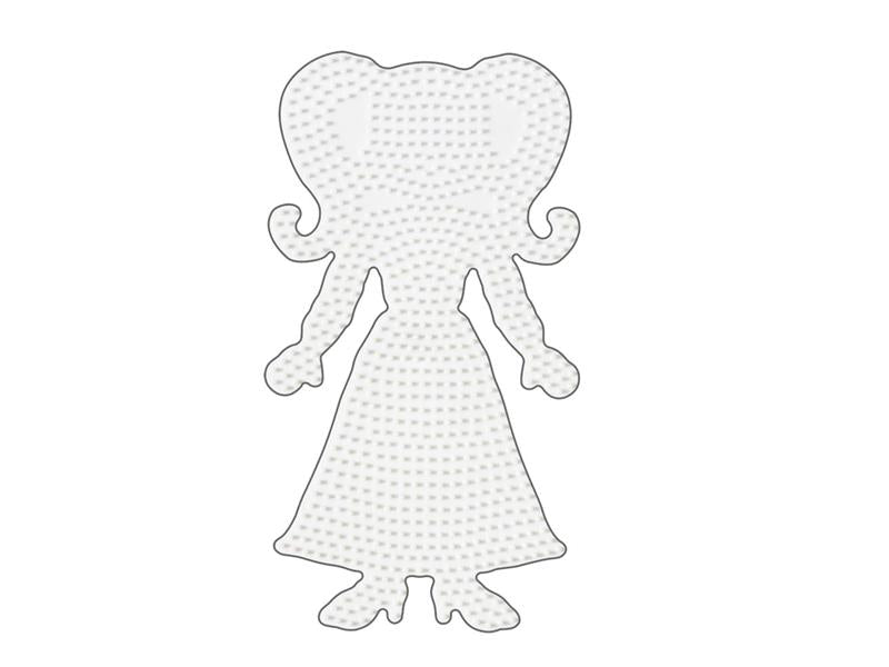 Stiftplatte für Midi Bügelperlen, Teenie von Spielzeughafen