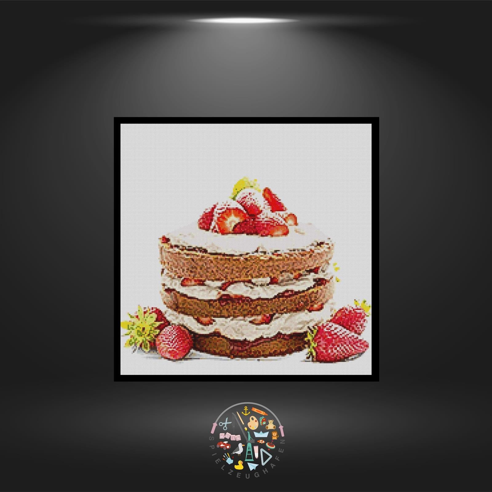 Strawberry layer - Quadratisch von Spielzeughafen