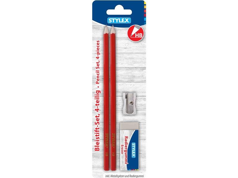 STYLEX Bleistift - Set, 4 - teilig von Spielzeughafen