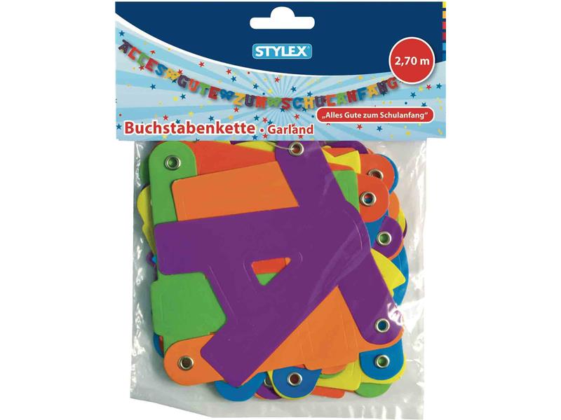 STYLEX Buchstabenkette "Schulanfang" von Spielzeughafen