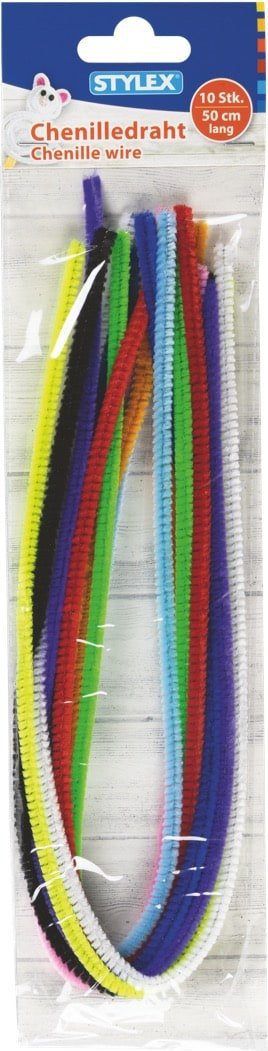 STYLEX Chenilledraht/Pfeiffenreiniger,10er von Spielzeughafen