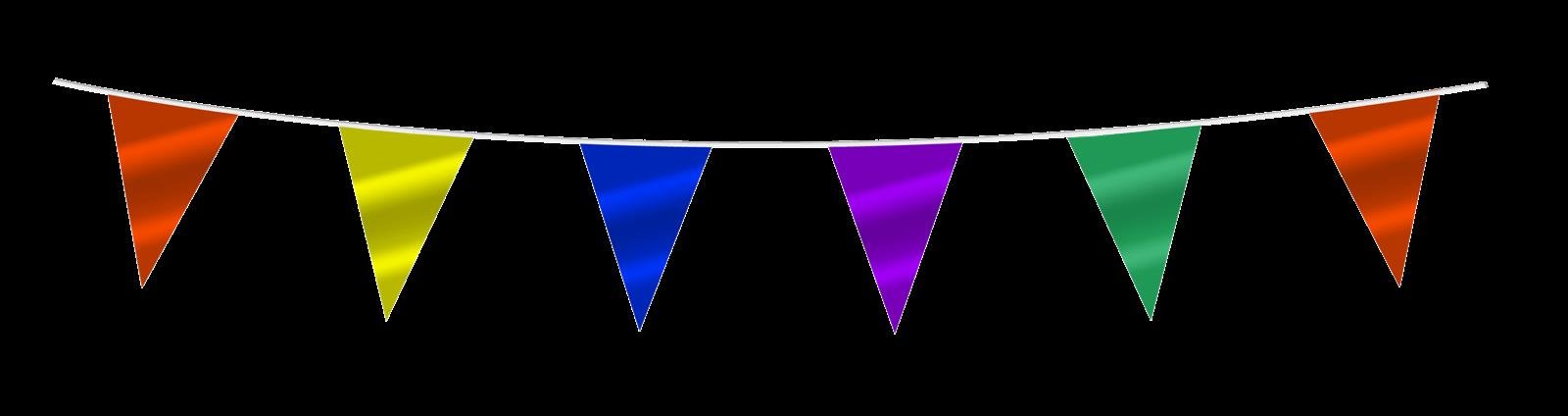 STYLEX Girlande, Kunststoff, 20 Fähnchen 10m von Spielzeughafen