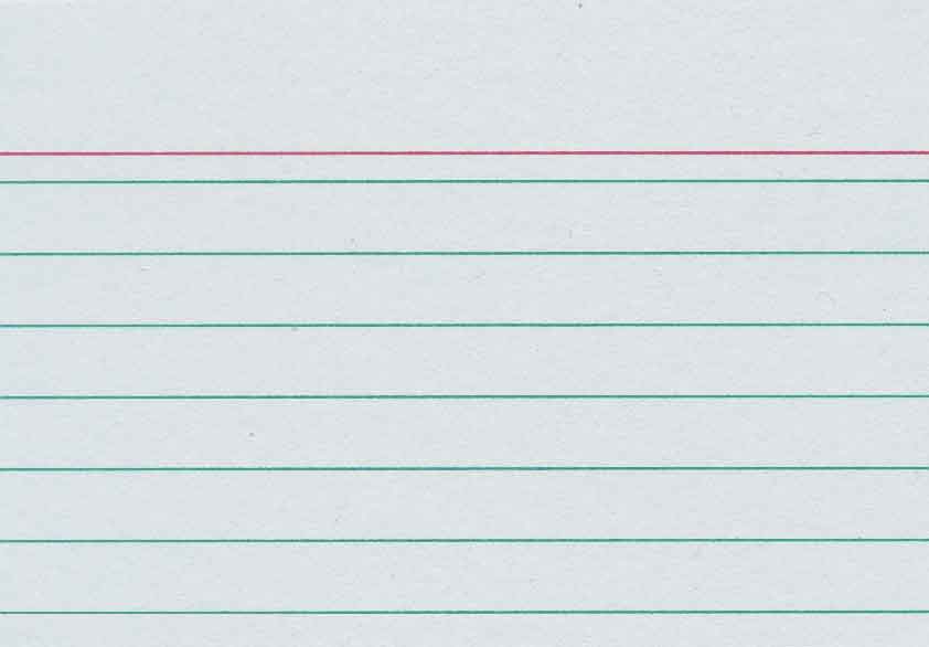 STYLEX Karteikarten, DIN A8, liniert, 100 Stück, FSC von Spielzeughafen