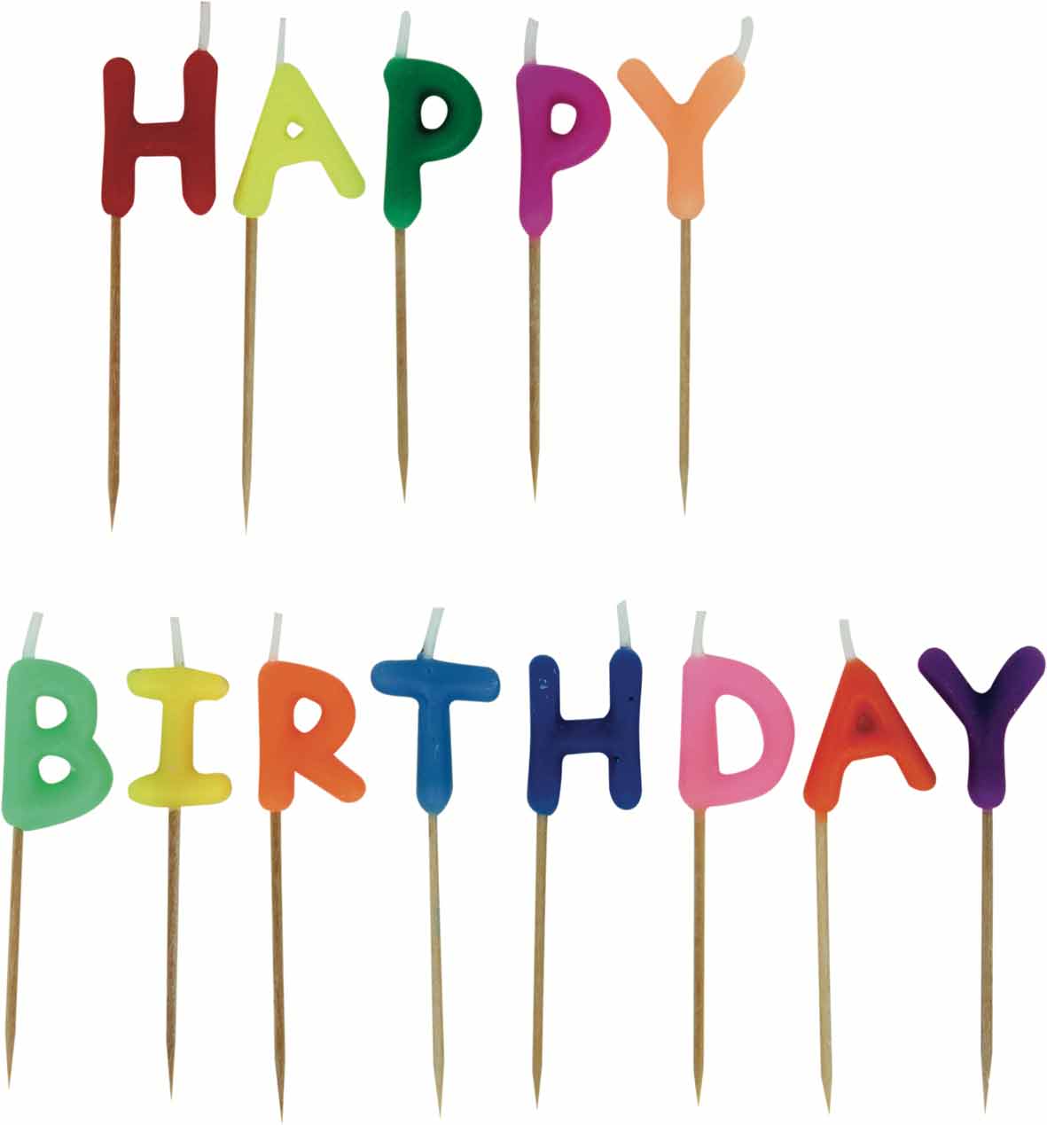 STYLEX Kerzen, 'Happy Birthday' von Spielzeughafen