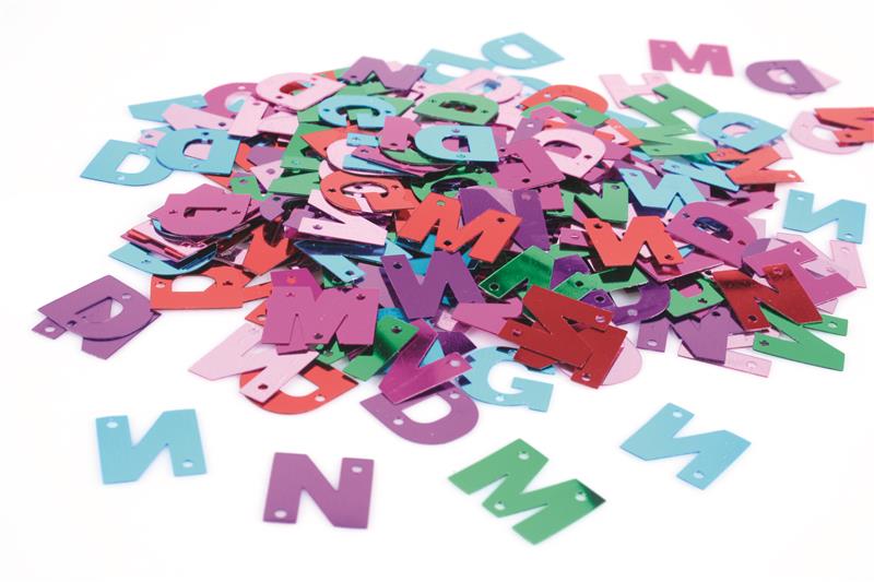 STYLEX Konfetti/ Streudeko, Buchstaben von Spielzeughafen