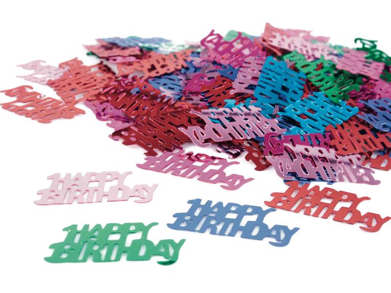 STYLEX Konfetti/ Streudeko, Happy Birthday von Spielzeughafen