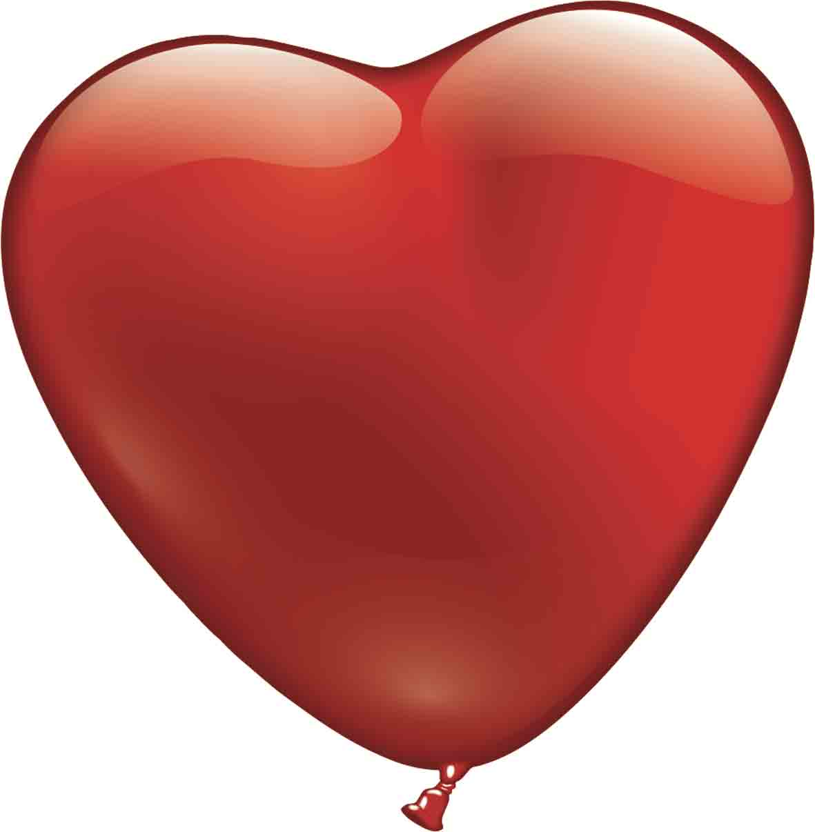 STYLEX Luftballons, rote Herzen, 6er Beutel von Spielzeughafen