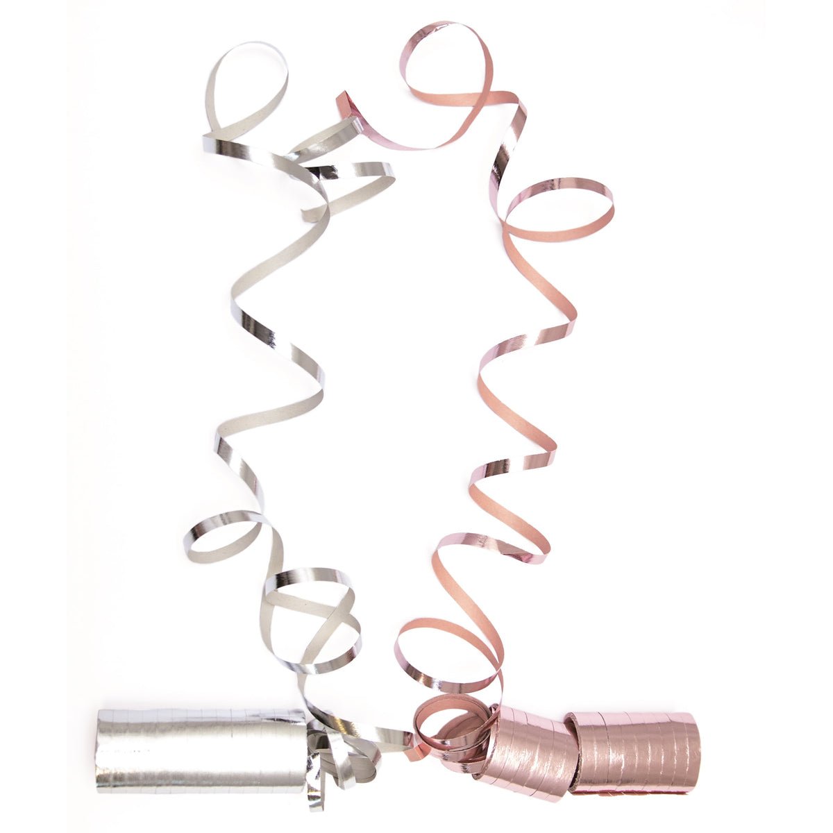 STYLEX Luftschlangen Roségold / Silber von Spielzeughafen