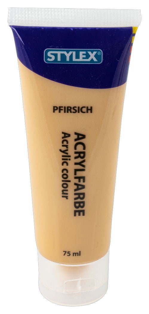 STYLEX Pastell Acrylfarbe, 6 Tuben à 75 ml von Spielzeughafen