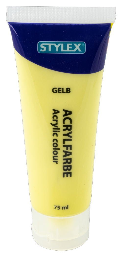 STYLEX Pastell Acrylfarbe, 6 Tuben à 75 ml von Spielzeughafen