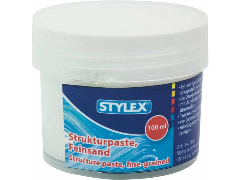 STYLEX Strukturpaste, fein, 100 ml Dose von Spielzeughafen