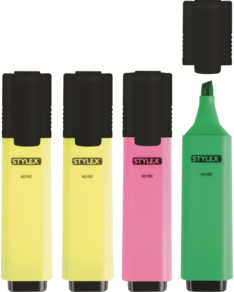 STYLEX Textmarker 4 Stück von Spielzeughafen