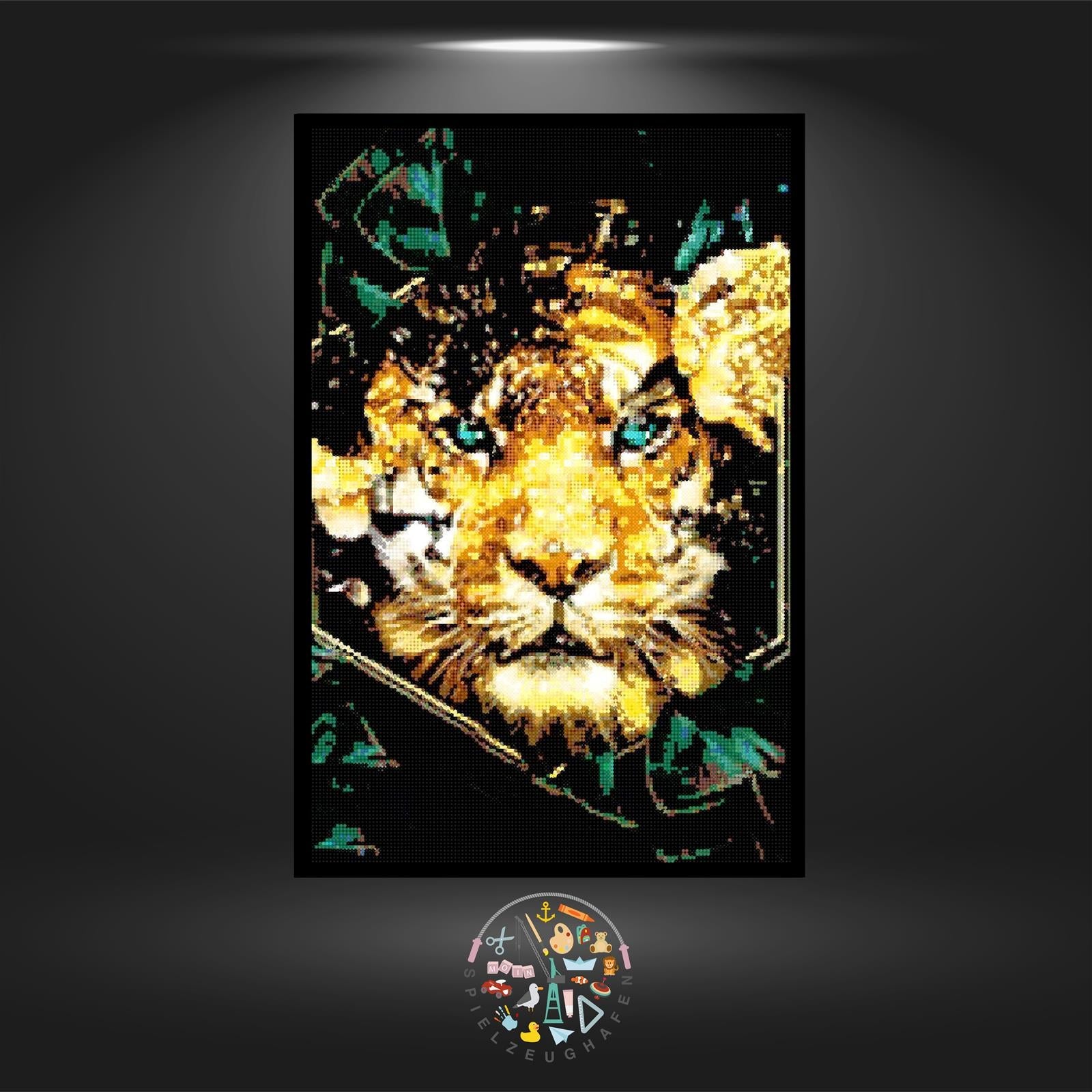 'Tiger Ceyla' - Strass / Rhinestone von Spielzeughafen