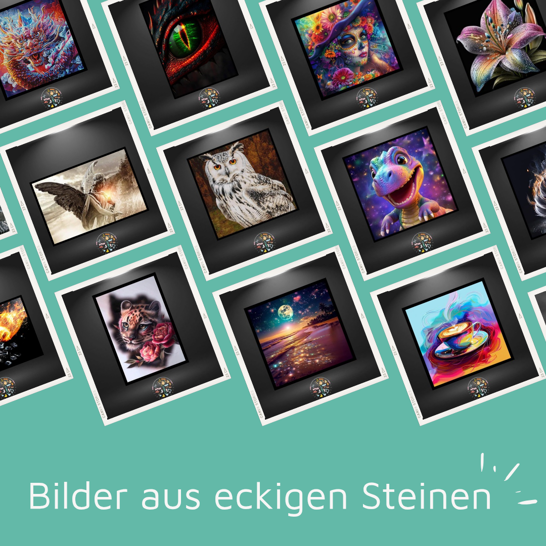 Kollektion 'Diamond Painting Bilder aus eckigen Steinen' - Spielzeughafen