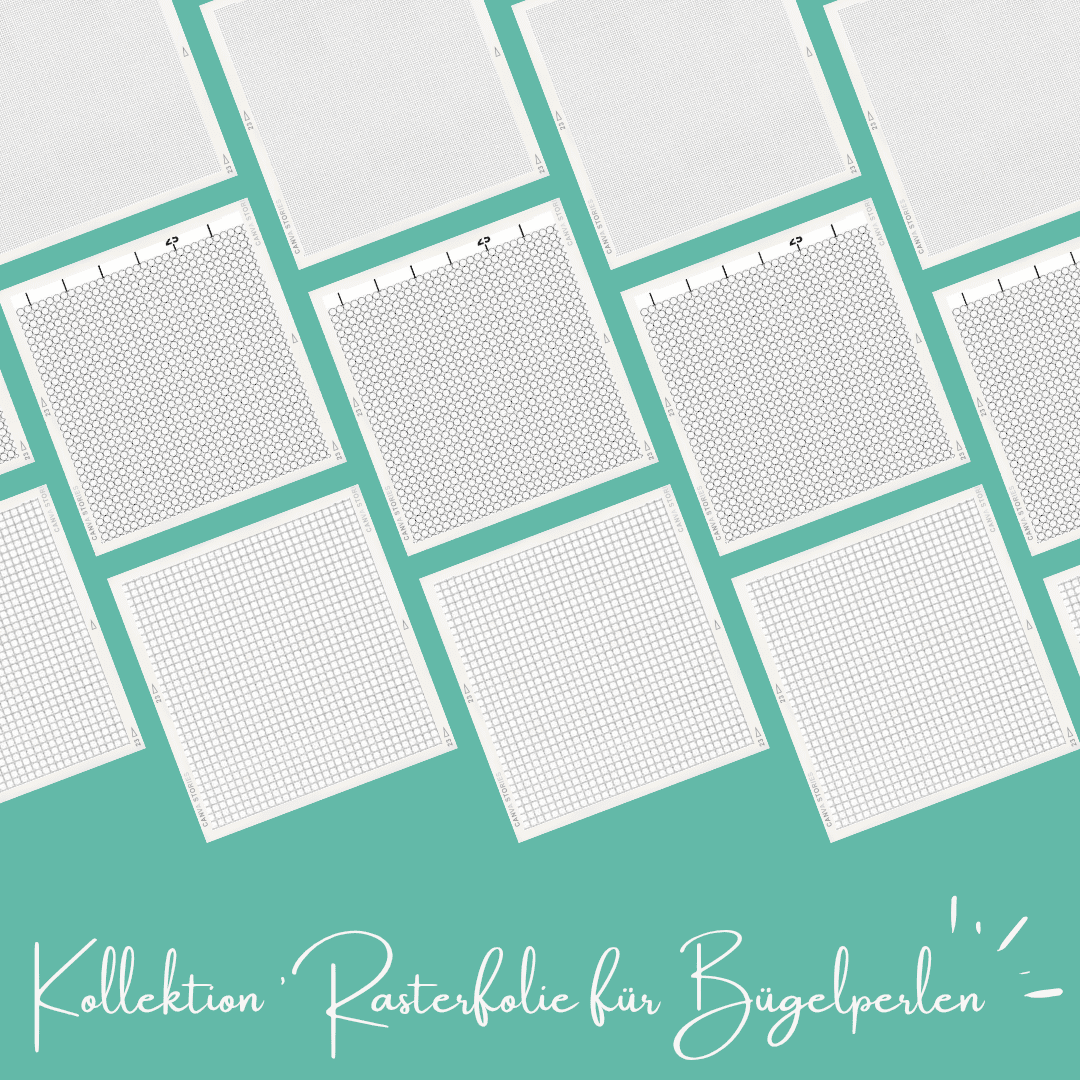 Rasterfolie für Bügelperlen - Spielzeughafen