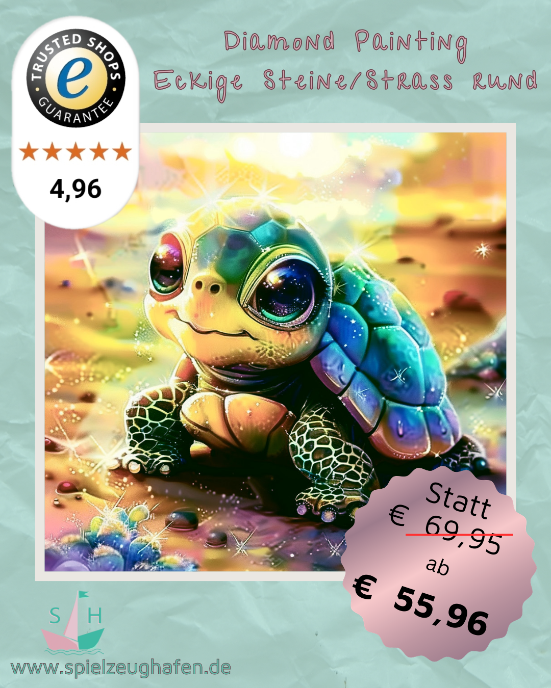 Schildkröte "Stups" - Spielzeughafen