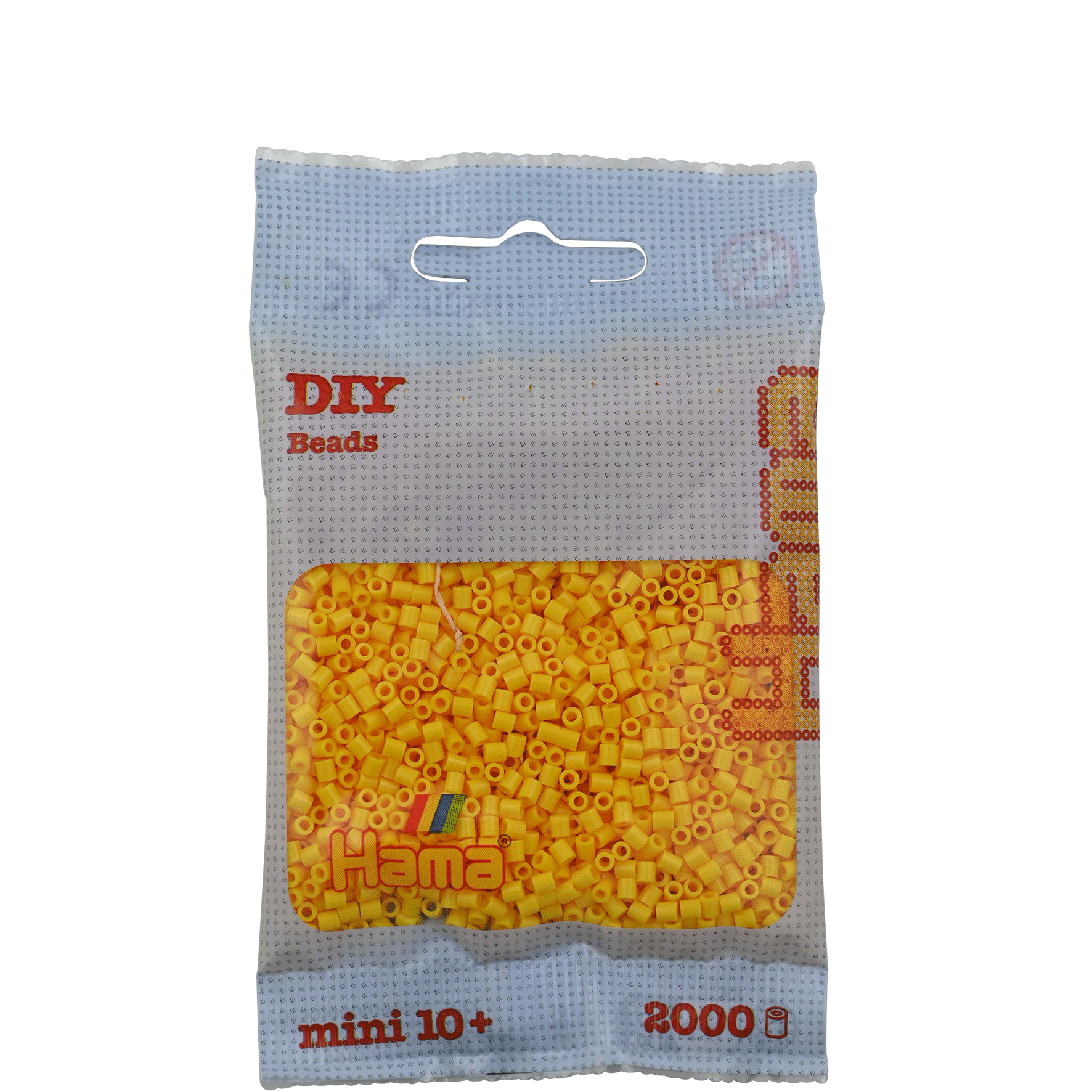 2000 Mini Bügelperlen - Gelb von Spielzeughafen