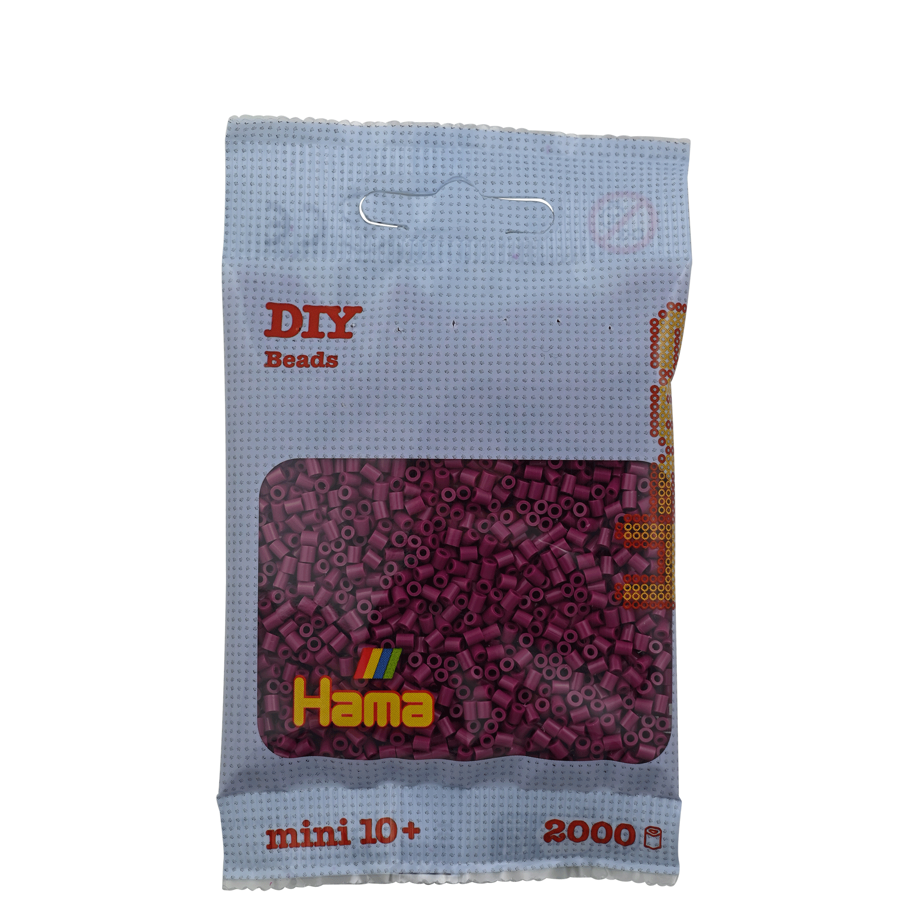 2000 Mini Bügelperlen - Pflaume von Spielzeughafen