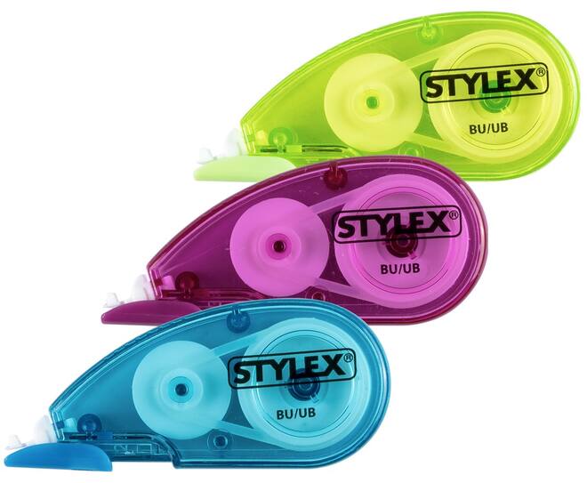 STYLEX Korrekturroller, 3er Pack