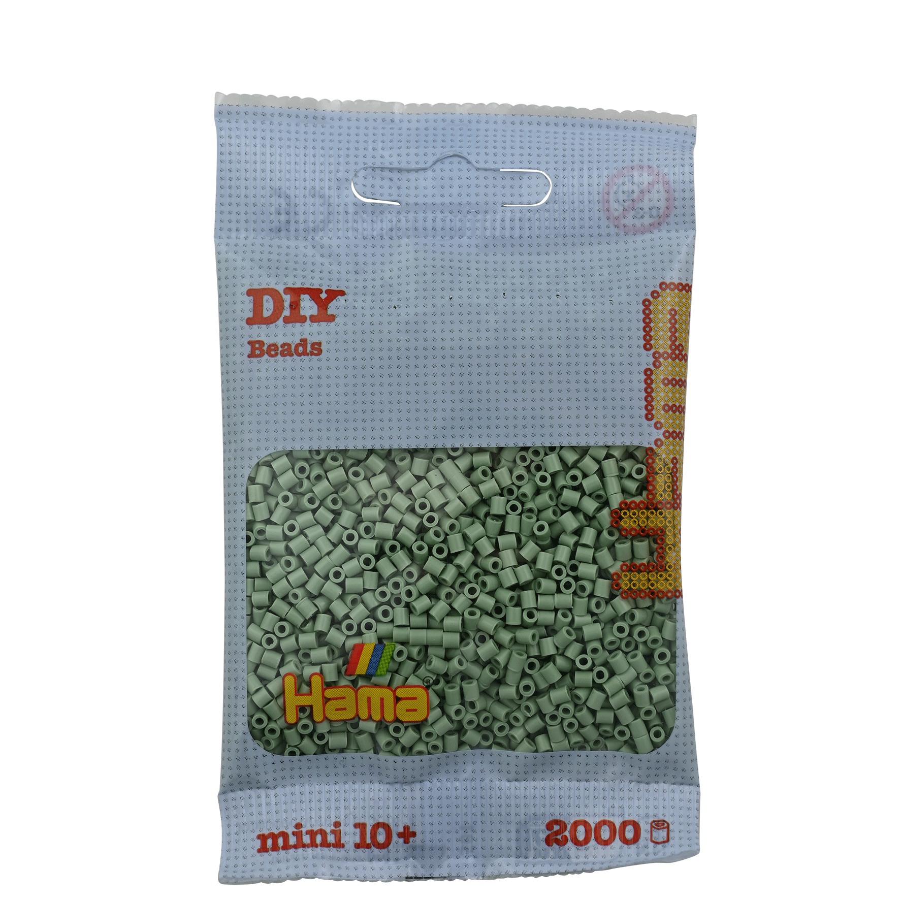 2000 Mini Bügelperlen - Eukalyptus