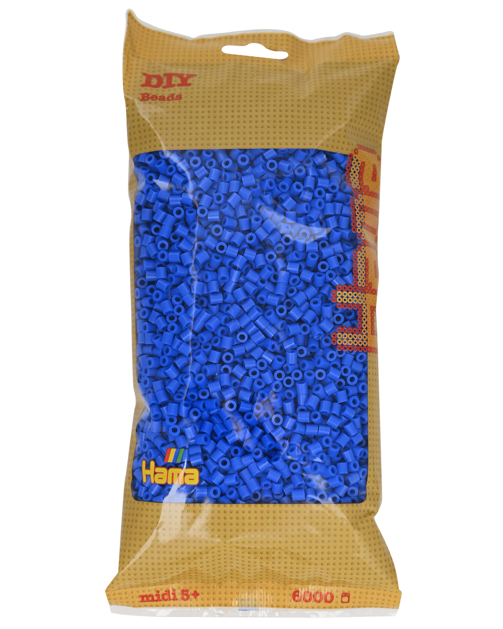 6000 Hama Midi Bügelperlen - Hellblau von Spielzeughafen