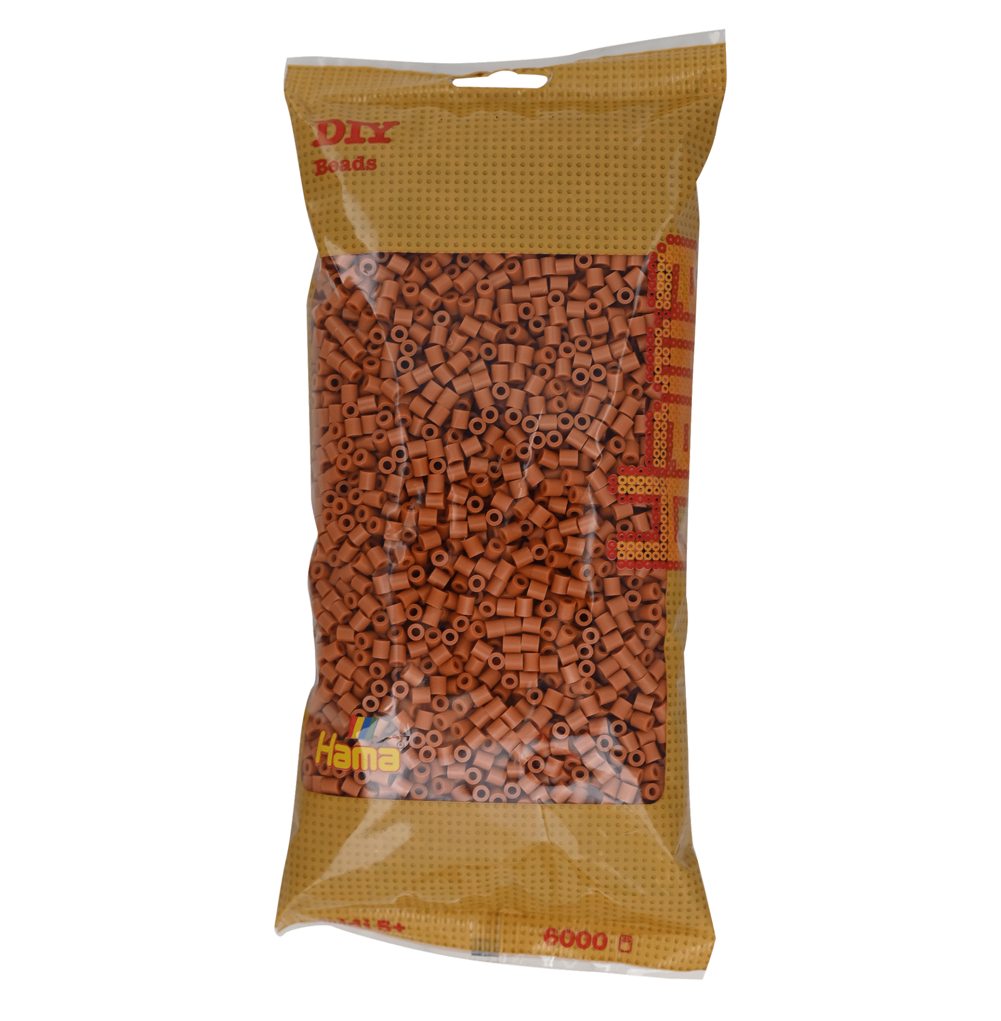 6000 Hama Midi Bügelperlen - Hellbraun von Spielzeughafen