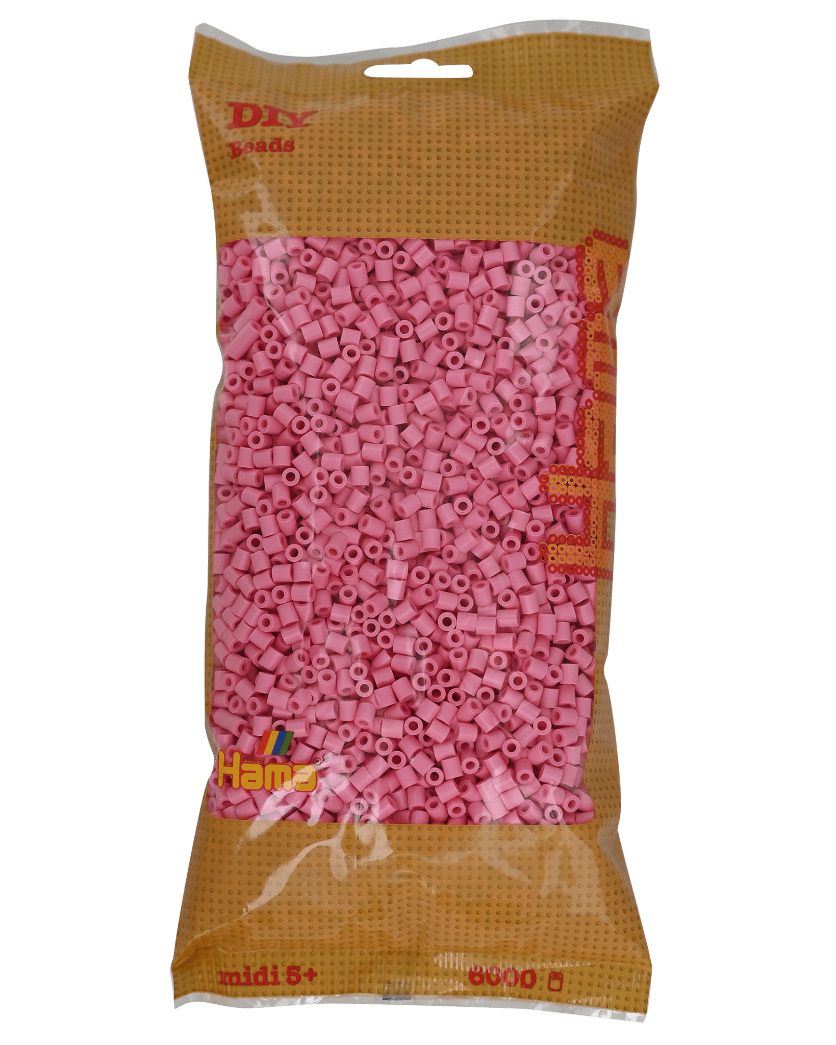 6000 Hama Midi Bügelperlen - Hellrot von Spielzeughafen