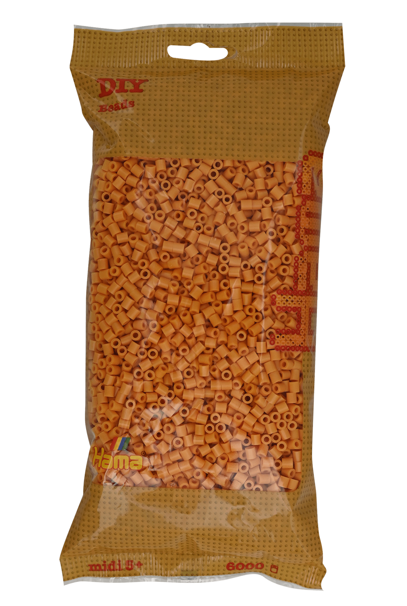 6000 Hama Midi Bügelperlen - Teddybären Braun von Spielzeughafen