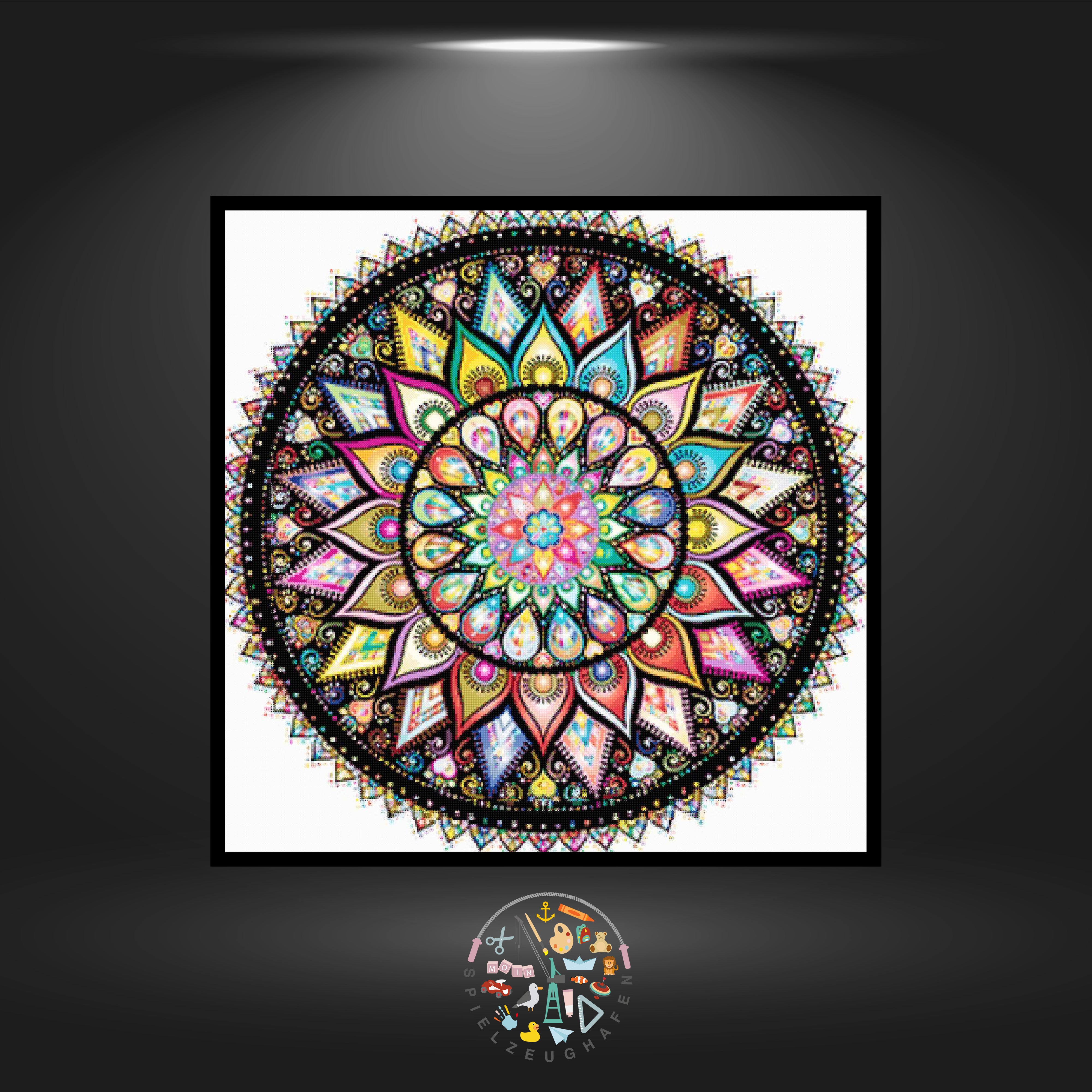 Mandala Big Flower - Strass