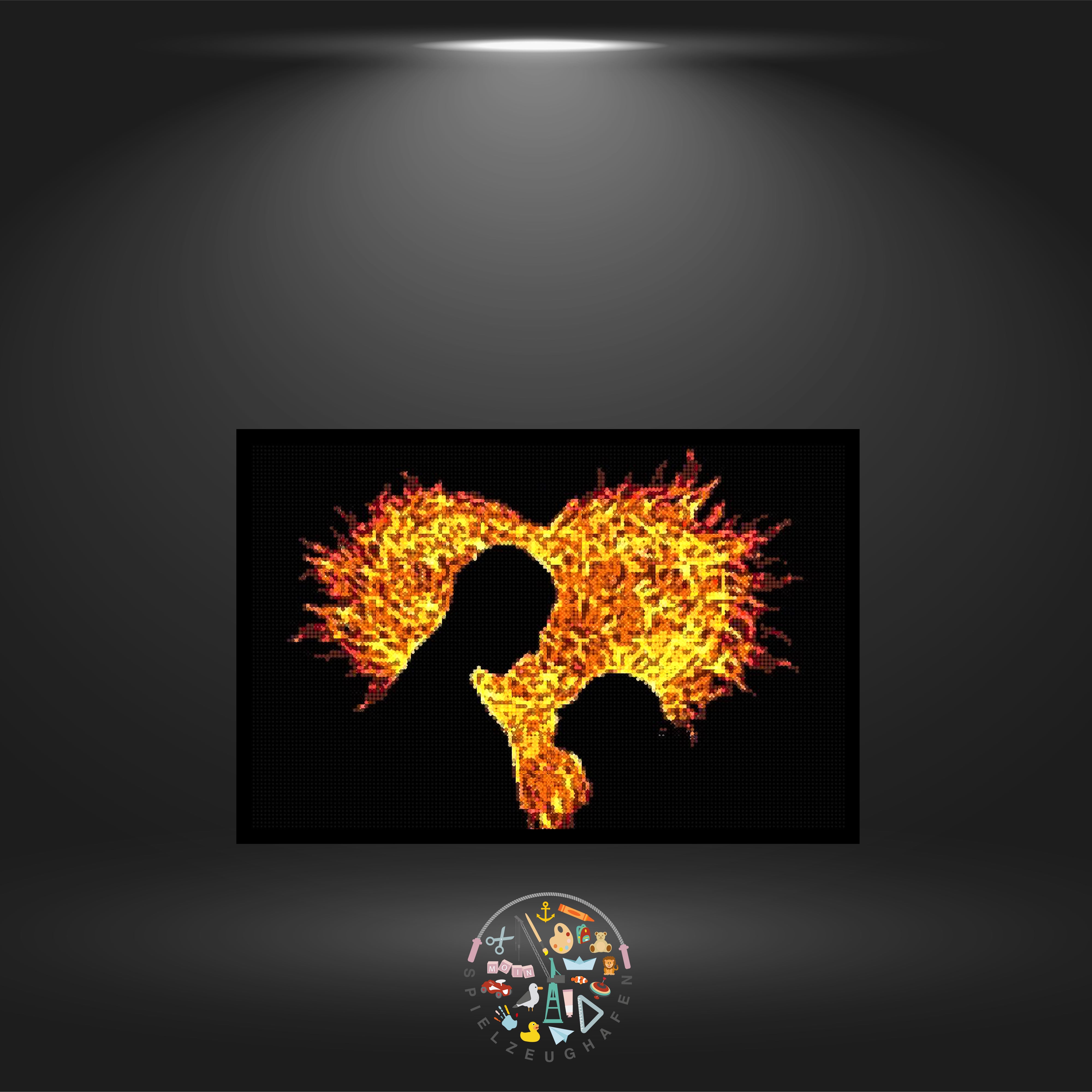 Burning Couple - Strass