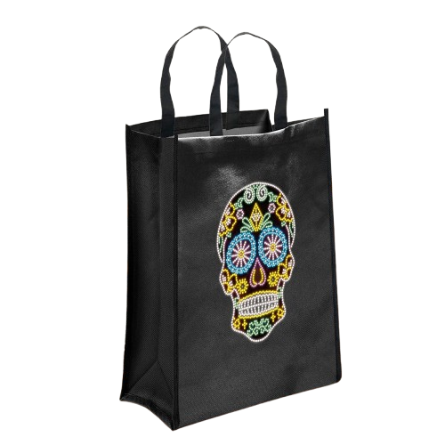 Diamond Painting Tasche 'Totenkopf' (33)