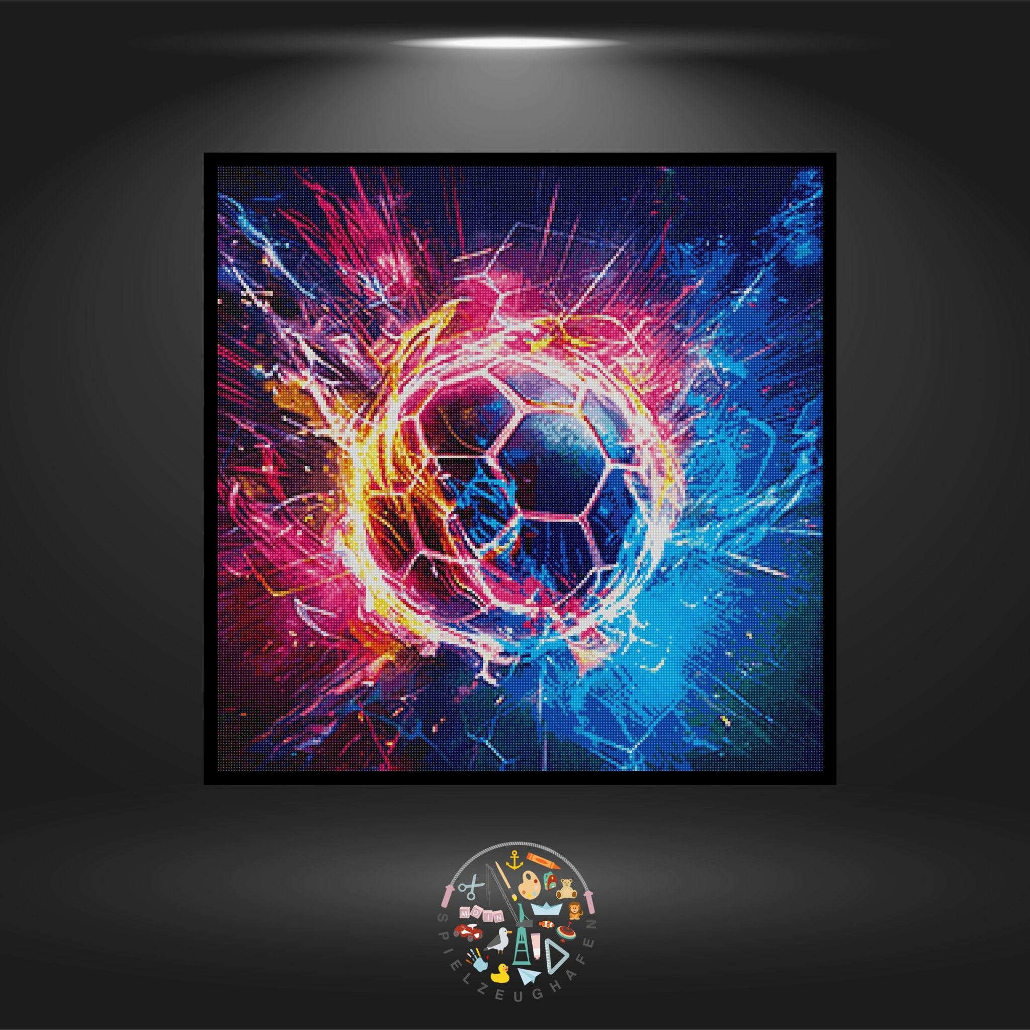 Ball 'Lightning' - Quadratisch mit AB von Spielzeughafen