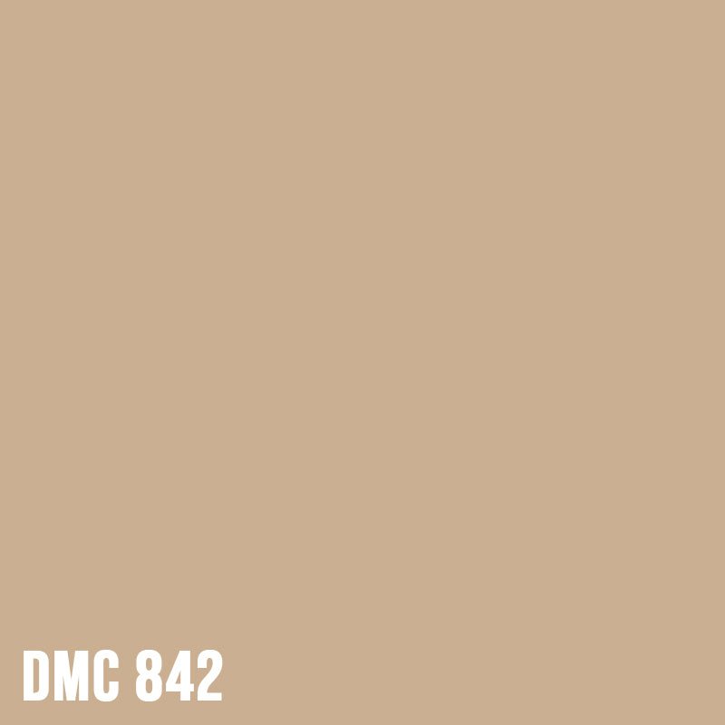 DMC 842 – Beige Brown - Very Light – Strass rund Diamond Painting Steine 2,8mm von Spielzeughafen