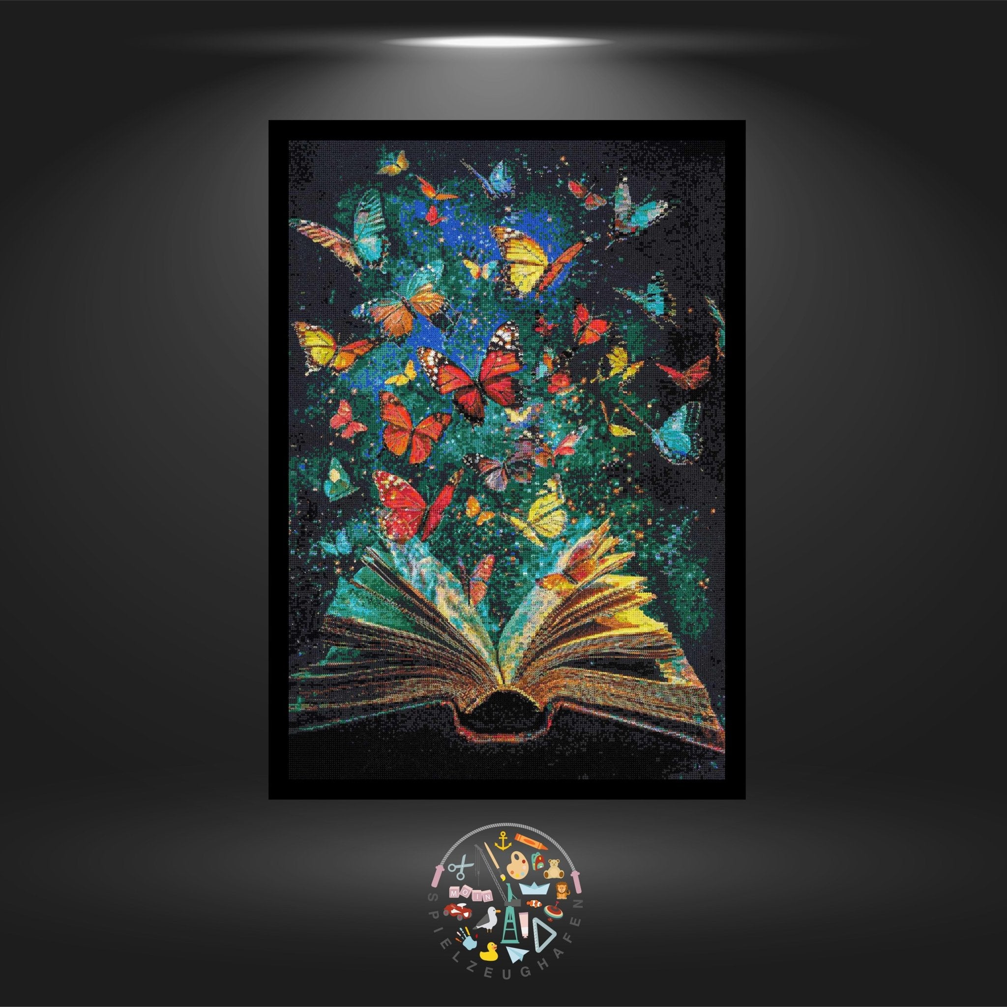 Butterfly book - Strass rund von Spielzeughafen