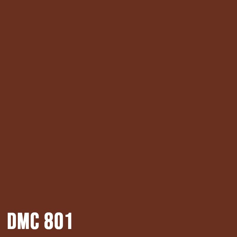 DMC 801 – Coffee Brown - Dark – Strass rund Diamond Painting Steine 2,8mm von Spielzeughafen