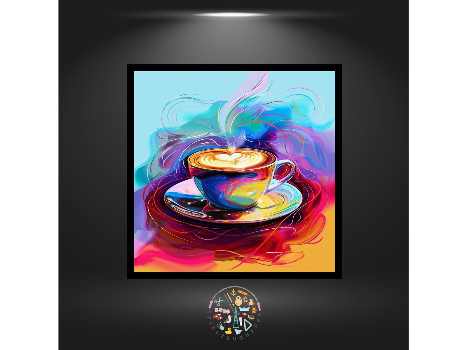 Coffee - Quadratisch von Spielzeughafen