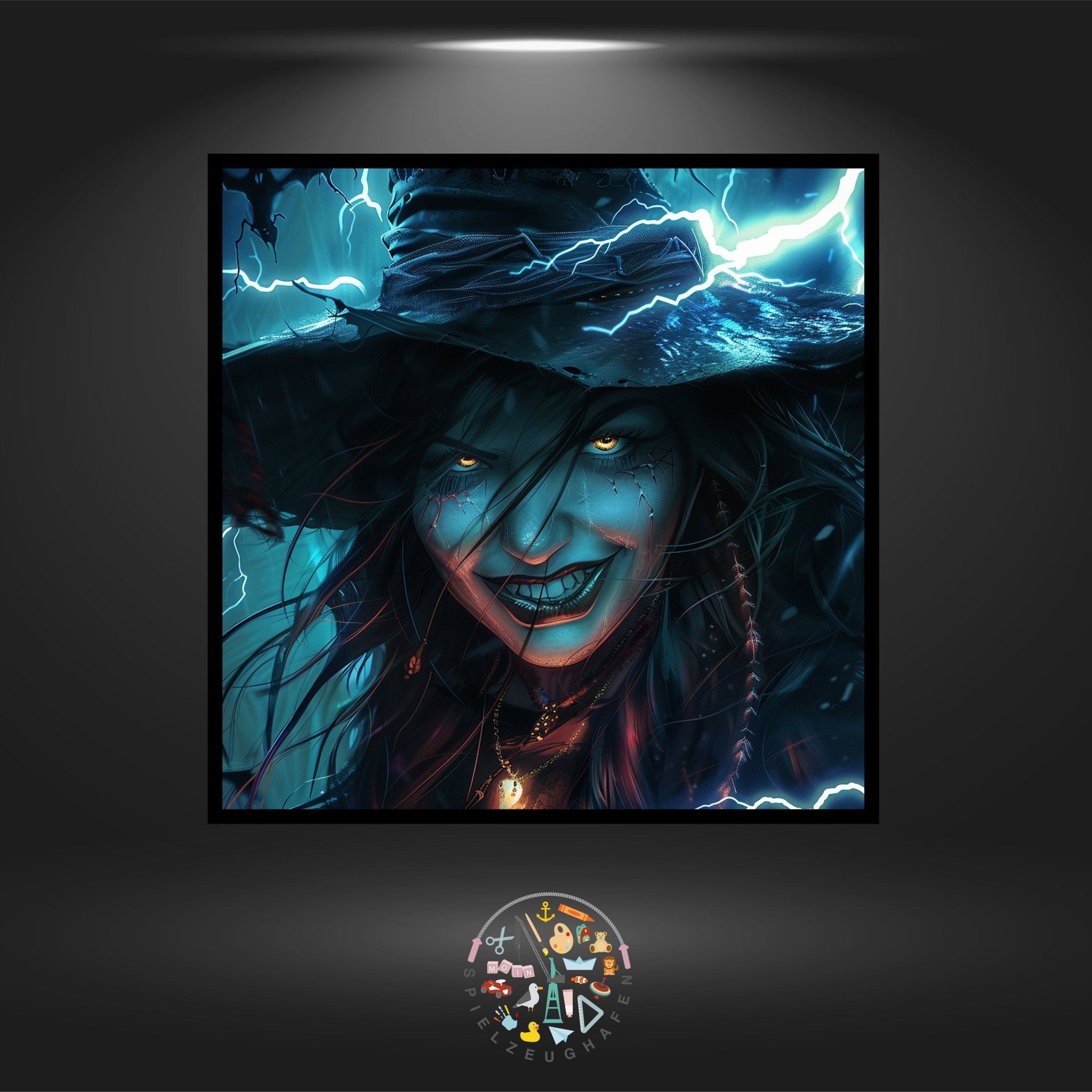 Dark Lady - Quadratisch von Spielzeughafen