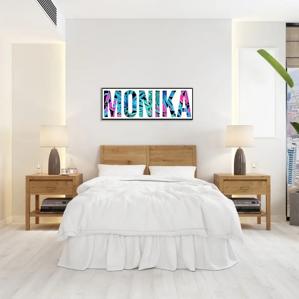 Dein Wunschname als Diamond Painting in eckig oder Strass ( rund ) von Spielzeughafen